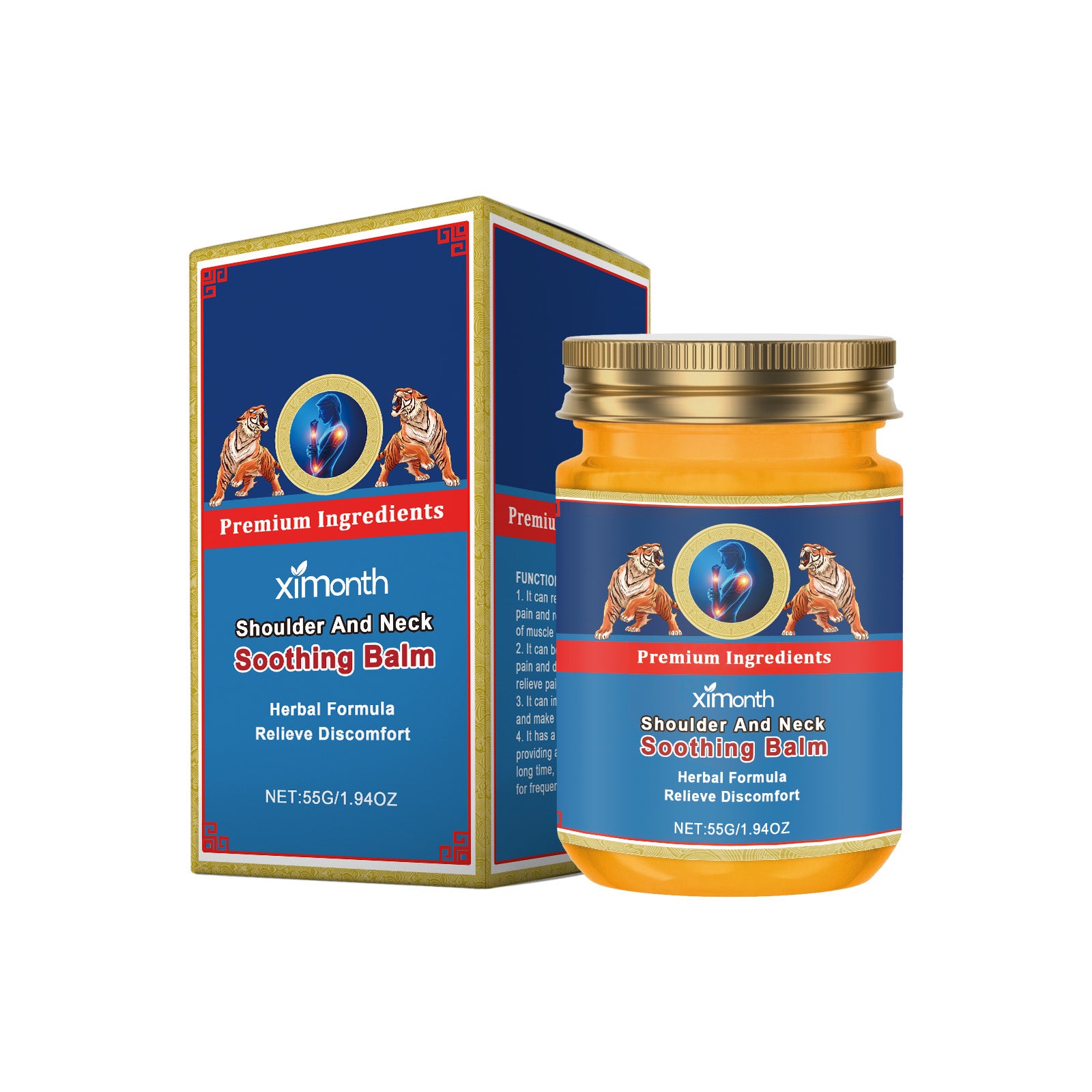 Ximonth Shoulder And Neck Treatment Daily Body Care Gentle, Comfortable And Moisturizing Massage Cream For Joint Maintenance