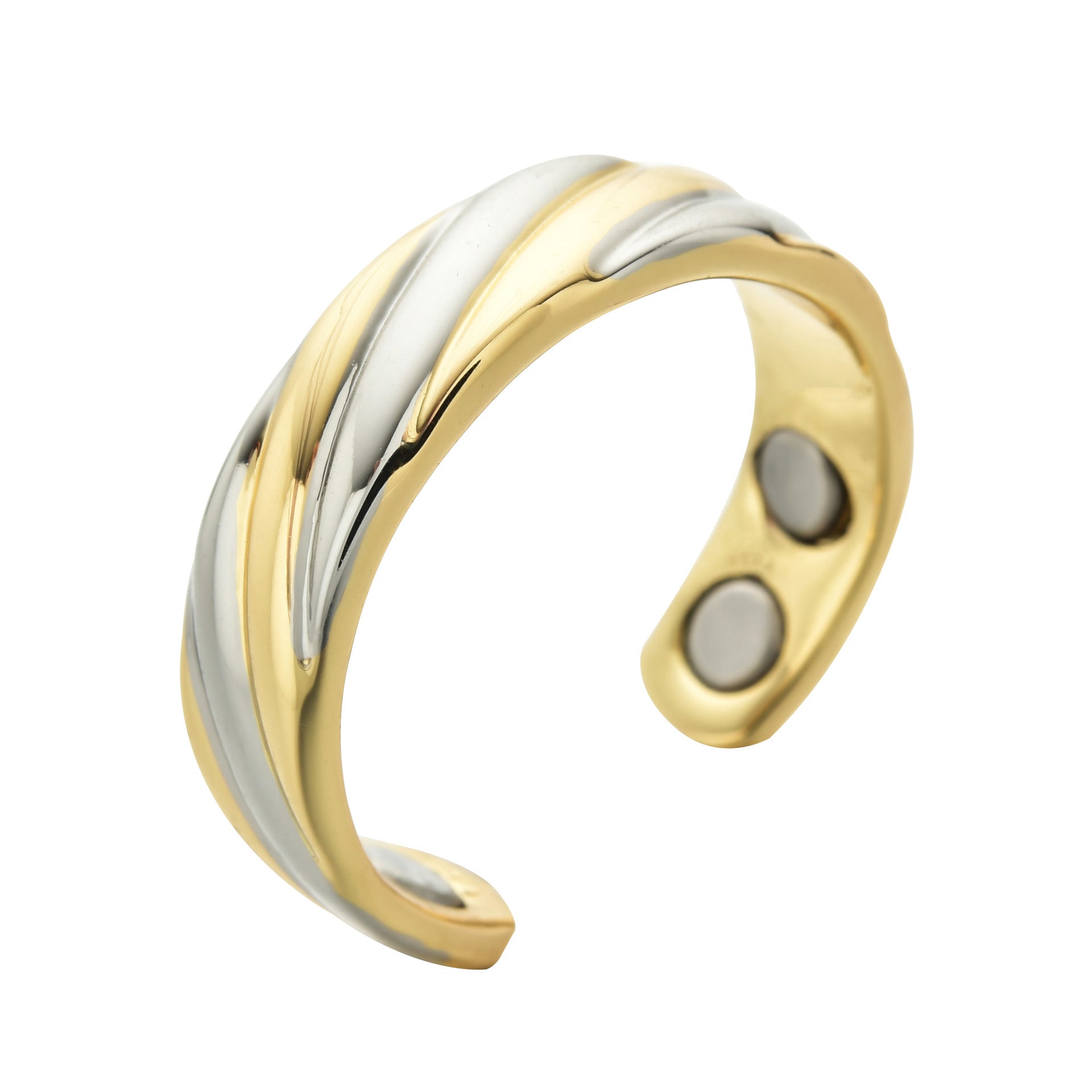 Pure Copper Ring Magnetic Health Ring Rose Mixed Color Creative Jewelry Open Ring