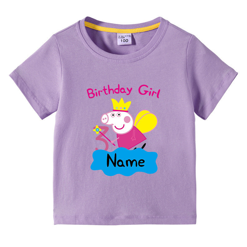 Summer short sleeved T-shirt for men and women