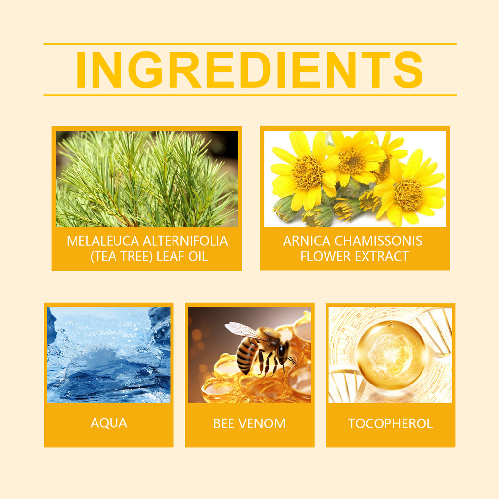 Houkea Bee Venom Skin Serum, A Moisturizing, Gentle And Restorative Cleansing And Smooth Skin Care Solution