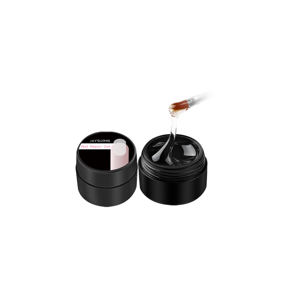 Jaysuing Fiber Extension Gel (20ml) Nail Anti-Crack Nail Art Nail Light Therapy Extension Gel Burst Nail Gel