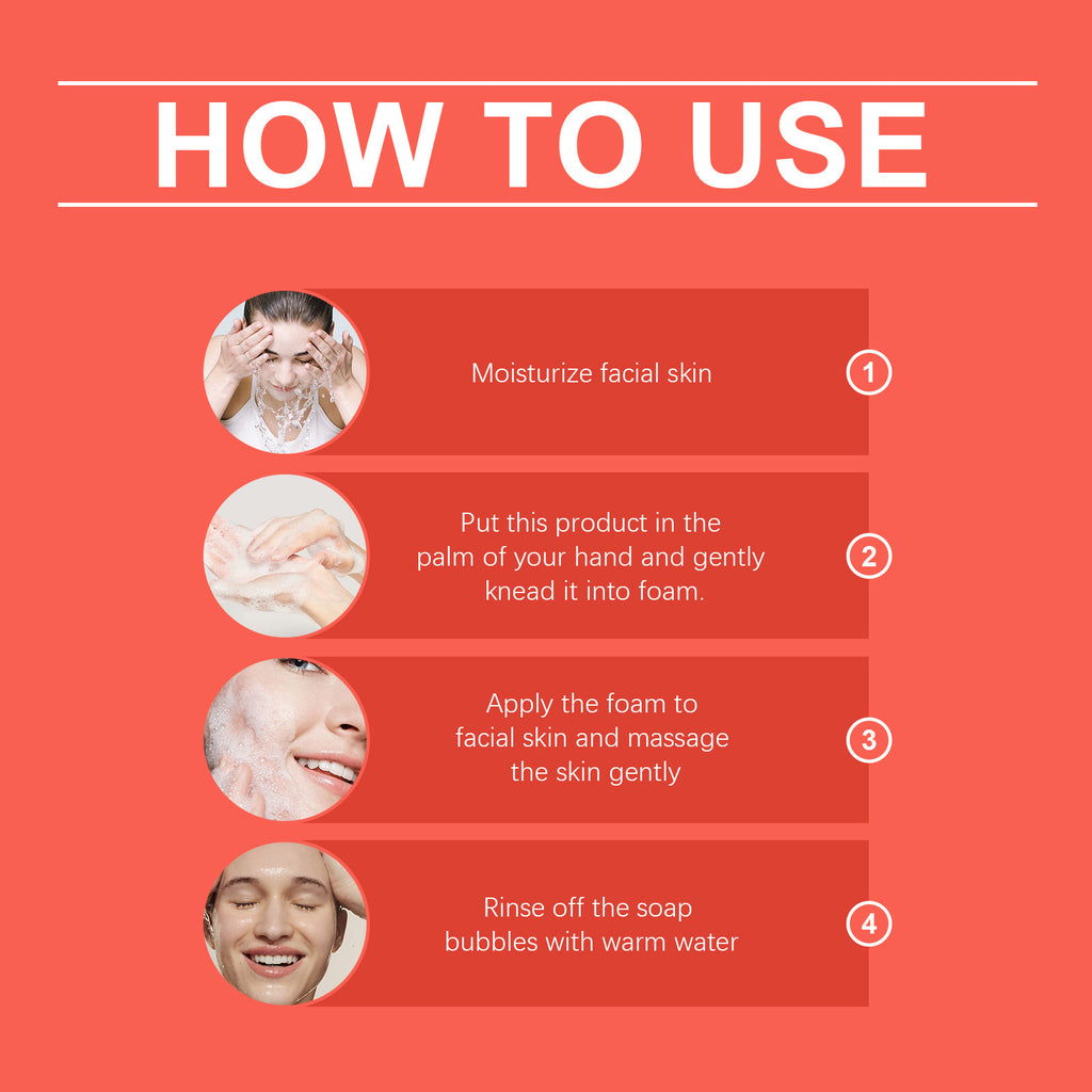 OceAura Skin Care Acne Removing Soap Closed Mouth Plant Essential Oil Soap Oil Control Hand Soap Foam Cleansing Soap