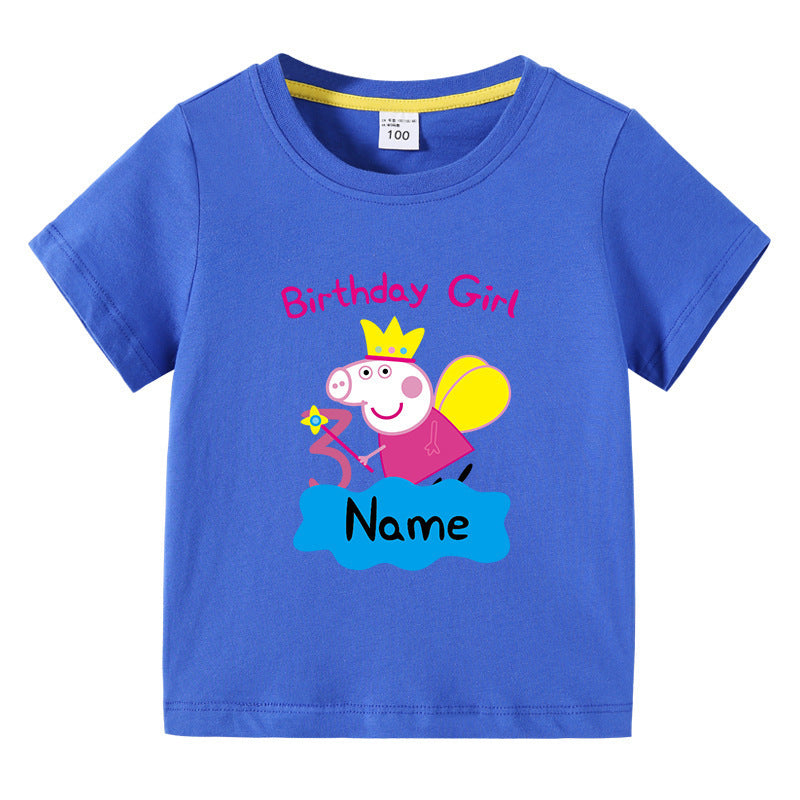 Summer short sleeved T-shirt for men and women
