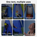 Pop Up Privacy Tent - Instant Outdoor Shower & Portable Toilet for Camping