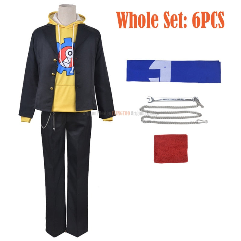 SK8 REKI Cosplay Coat Hoodies the Infinity SK Eight REKI Cosplay Costume Kyan Reki Wigs Jacket Party Outfits Suit