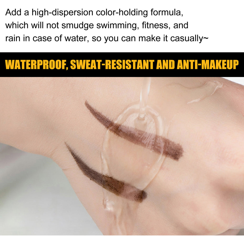 EELHOE The Black Eyebrow Dye Cream Is Smooth, Color-Holding, Waterproof And Non-Smudge, Creating A Three-Dimensional, Long-Lasting, Natural And Wild Eyebrow Dye Cream