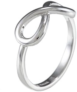 Bow Rings Infinity Rings for Women in Sterling Silver or 14k Gold - Fine Bow Jewelry Ribbon Ring - Valentines Day Bow Ring Gift for Her