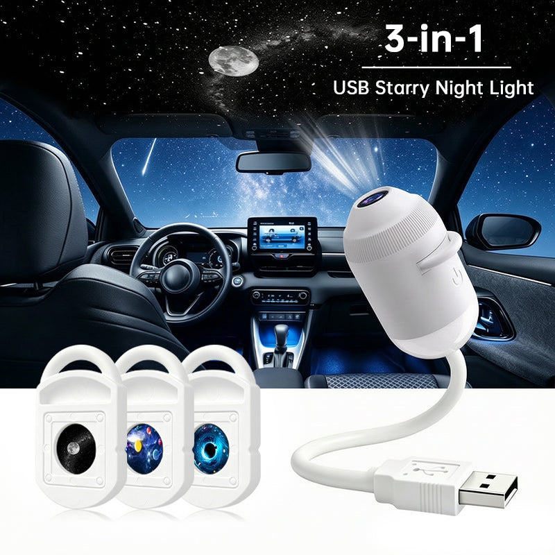 5D Holographic Galaxy & Ocean Projector – Smart LED Night Light with 24 Films for Bedroom & Party Décor