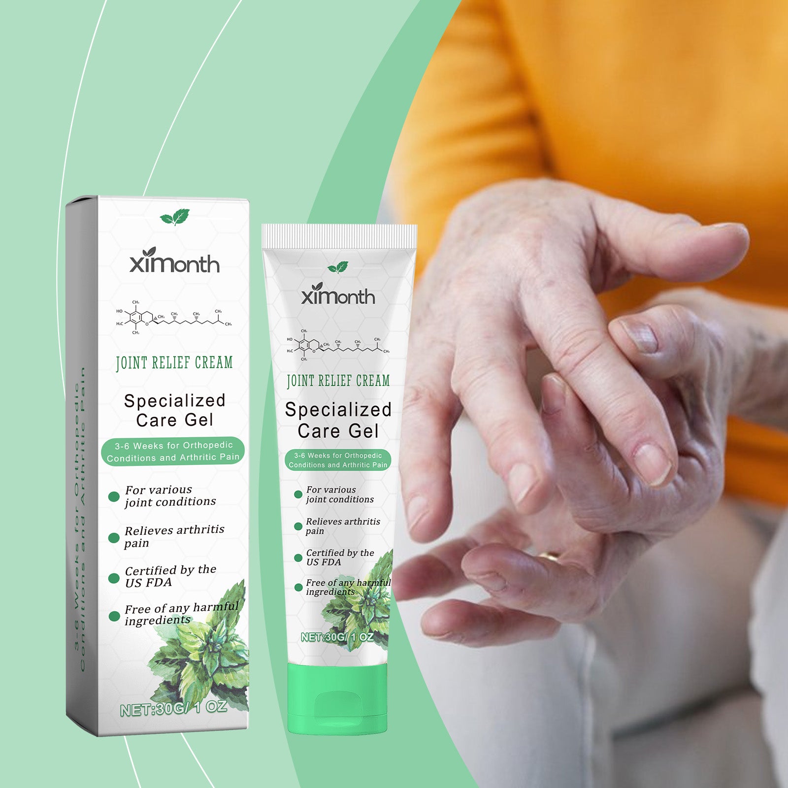 Joint Repair Cream, Relieves Knee Joint Pain And Swelling With Topical Body Massage Health Care Cream
