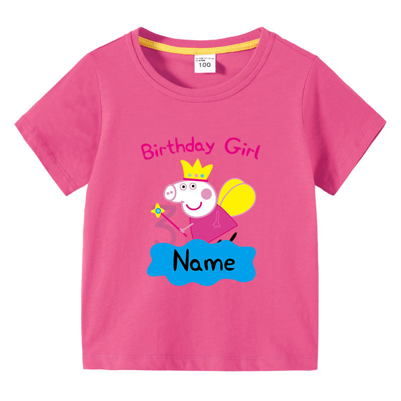 Summer short sleeved T-shirt for men and women