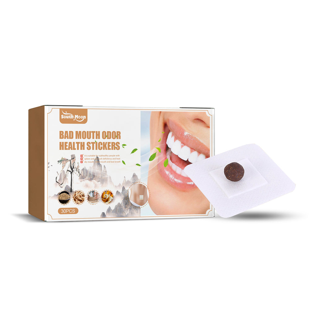 Bad Mouth Odor Health Stickers, Clean Mouth Navel Patch Clean Bad Breath Fresh Breath Care Patch