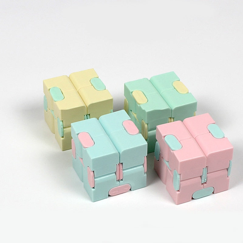 Mini Infinity Cube Toys For Relieving Stress Anxiety Suitable For Children Adult Fun Magic Cube Decompression Toys