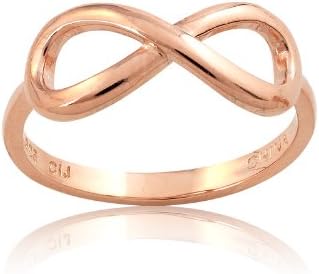 Bow Rings Infinity Rings for Women in Sterling Silver or 14k Gold - Fine Bow Jewelry Ribbon Ring - Valentines Day Bow Ring Gift for Her