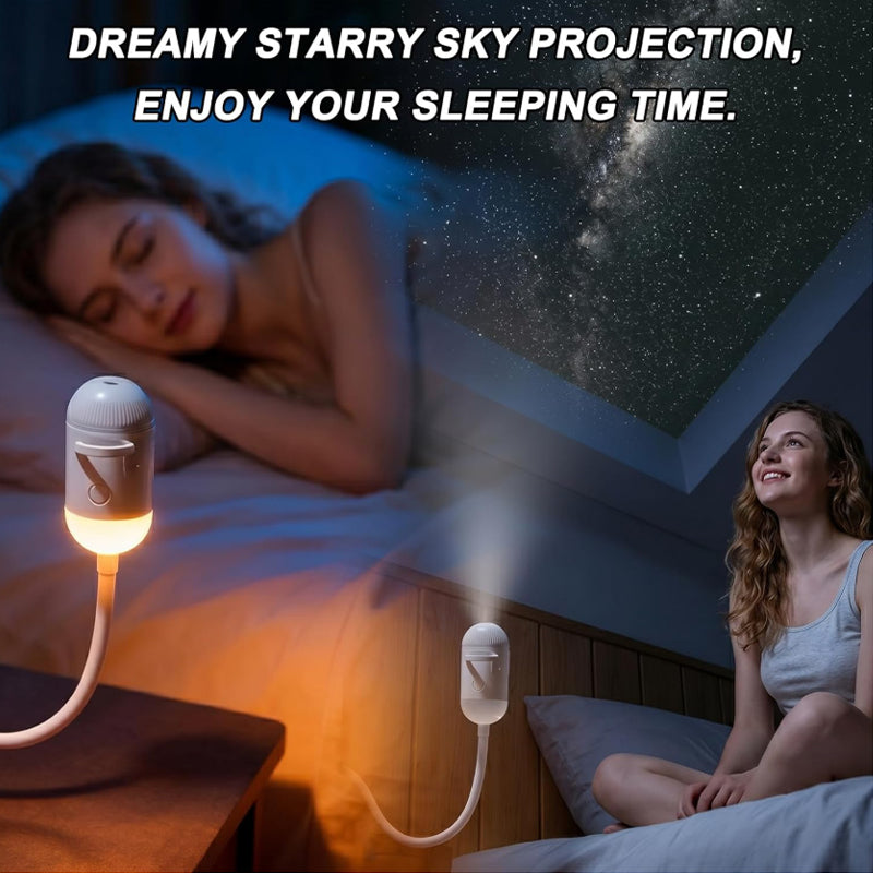5D Holographic Galaxy & Ocean Projector – Smart LED Night Light with 24 Films for Bedroom & Party Décor