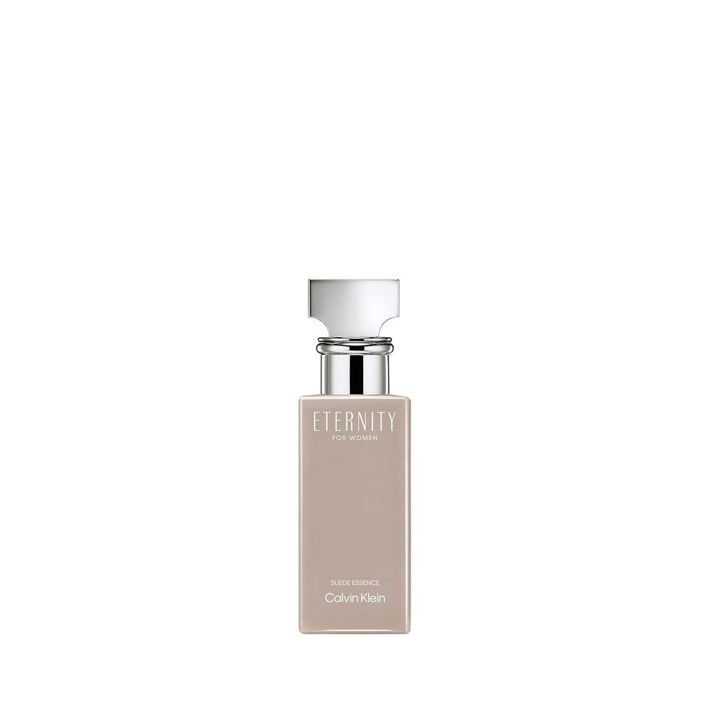 Calvin Klein Eternity for Women Suede Essence Parfum – Ambery Perfume for Women – With Raspberry, Vanilla Bourbon & A Suede Accord – Long-Lasting Fragrance