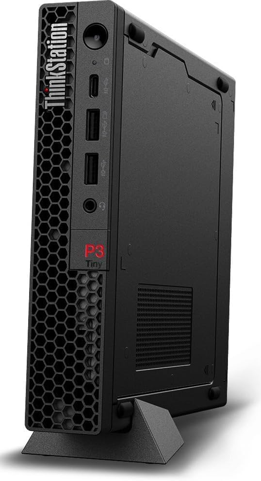 Lenovo ThinkStation P3 Tiny Mini Desktop PC, Intel 14-core i5-13500 | ME2 Customized 8GB/16GB/32GB DDR5, 256GB/512GB/1TB SSD, Intel UHD 770, WiFi 6E, RJ-45, BT 5.3, Win 11 Pro)w/USB KB & Mouse