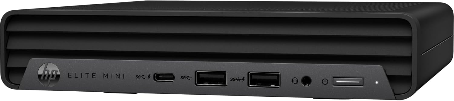 HP Mini PC Desktop Computer, Elite Mini 800 G9 with Intel i9-14900, (32GB RAM, 1TB SSD), Triple 4K Display Support, 6X USB Ports, Ultra-Quiet Design, Keyboard and Mouse, Windows 11 Pro