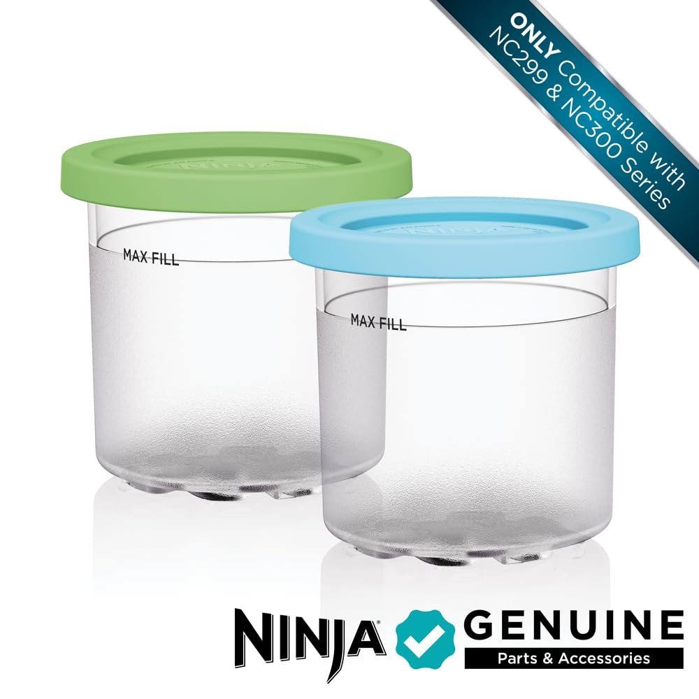 Ninja® CREAMi® 7-in-1 Ice Cream Maker, Ice Cream, Gelato & more, NC299AMZ | Ninja CREAMi transforms frozen bases into ice cream, sorbet and milkshakes at a button touch, from healthy to indulgent.