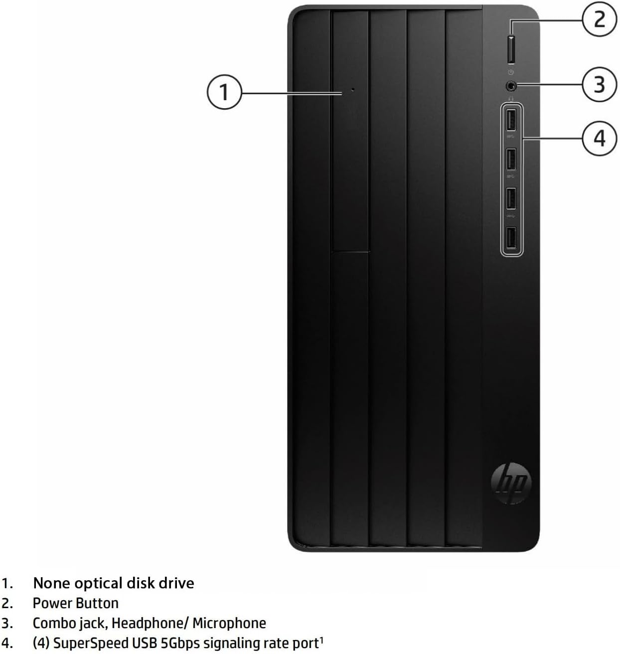 HP Prodesk Desktop Computers PC for Home & Office Business, Intel i5-10400F (16GB DDR4, 1TB PCIe SSD), Compact & Silent Design, Triple-Display Support, WiFi Adapter, Keyboard & Mouse, Windows 11 Pro