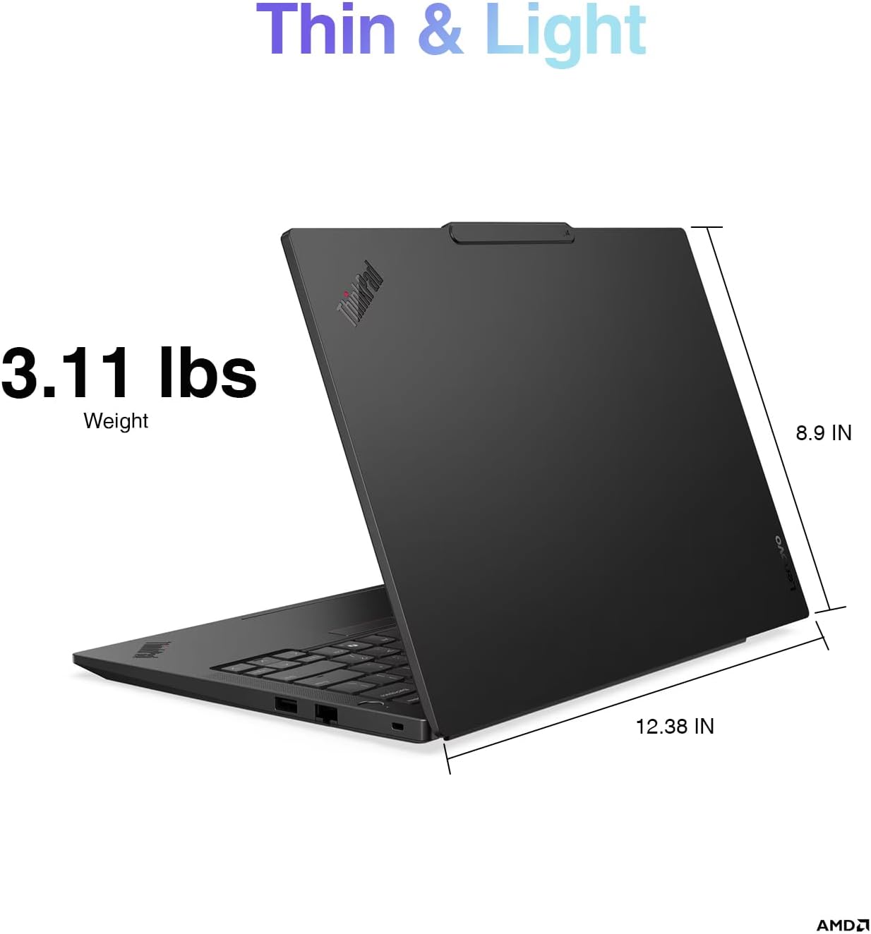 Lenovo 2026 ThinkPad E14 Gen 7 AI Copilot Business Laptop 14" FHD+ Display | AMD Ryzen 7 250, ME2 Customized 8GB/16GB/32GB/64GB DDR5 RAM, 512GB/1TB/2TB SSD, Backlit, FP, 5M RGB Webcam, TB4, Win 11 Pro