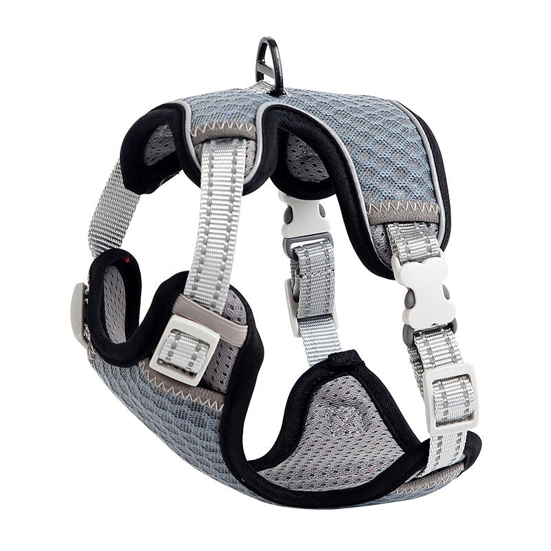 Pet Harness Vest Style Cat Leash for Outdoor Use, Anti-Struggle Cat Walking Rope and Cat Lead