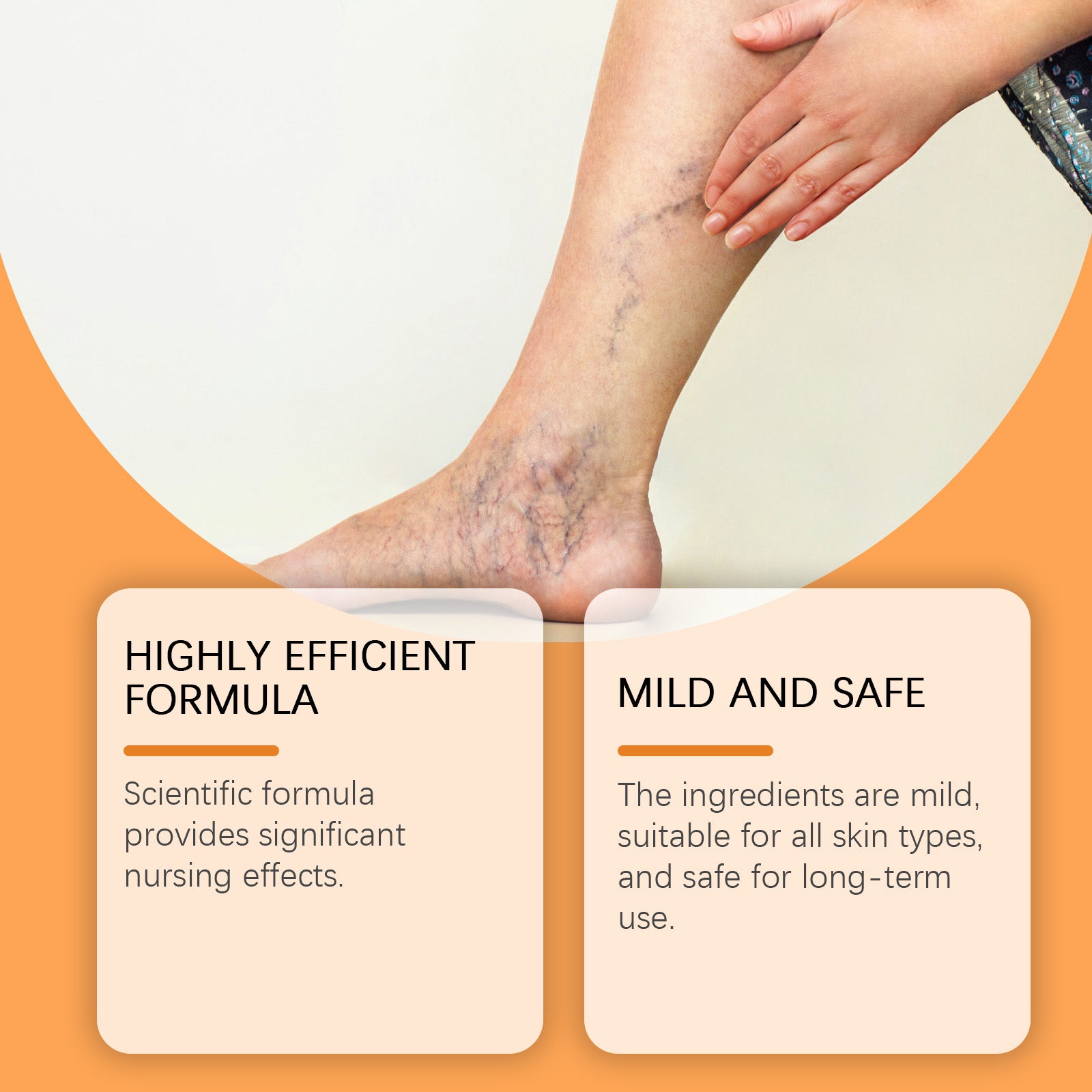 Ximonth Leg Care Patch (Bag) Relieves Leg Discomfort And Protruding Blue Veins. The Gentle Formula Protects Leg Vitality