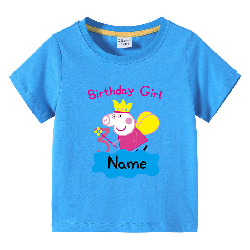 Summer short sleeved T-shirt for men and women