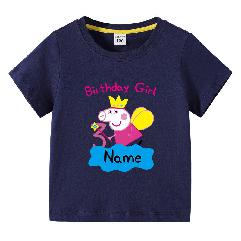 Summer short sleeved T-shirt for men and women