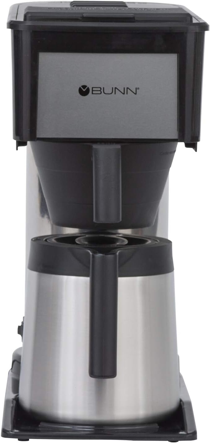 BUNN BT BT Speed Brew 10-Cup Thermal Carafe Home Coffee Brewer, Black
