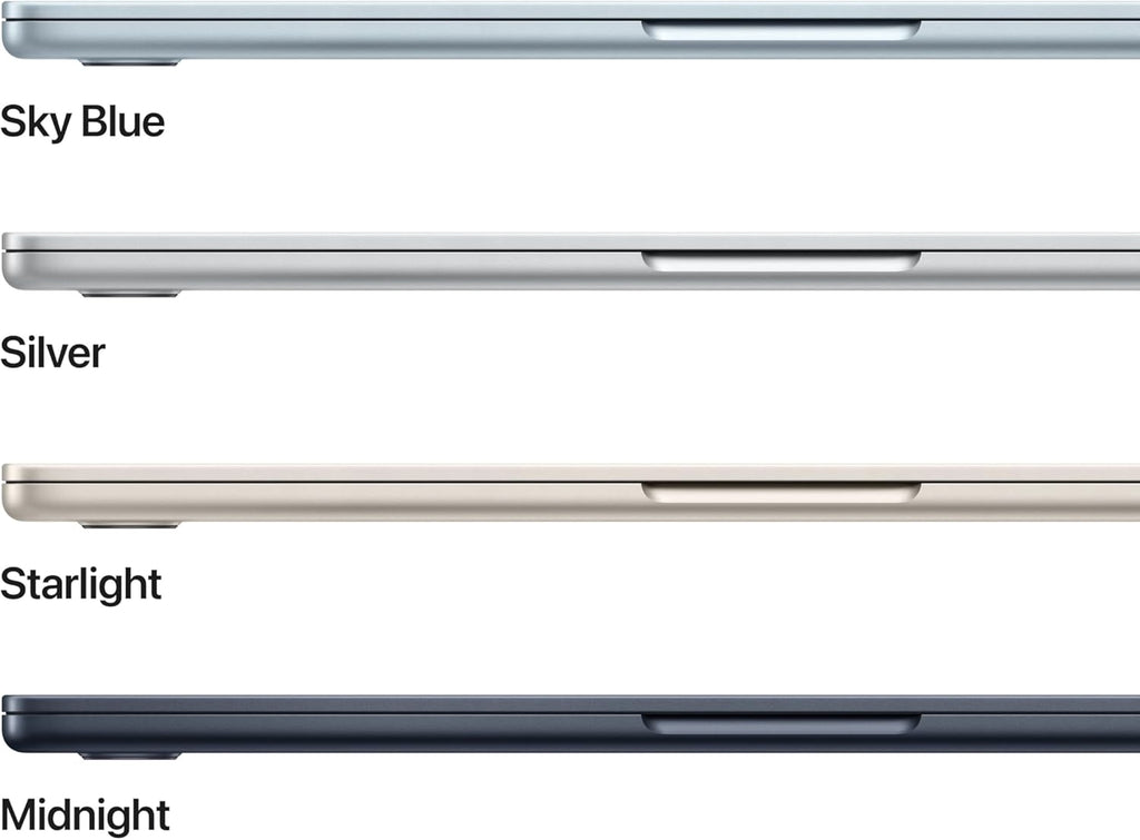 Apple 2026 MacBook Air 13-inch Laptop with M5 chip: Built for AI, 13.6-inch Liquid Retina Display, 16GB Unified Memory, 512GB SSD, 12MP Center Stage Camera, Touch ID, Wi-Fi 7; Sky Blue