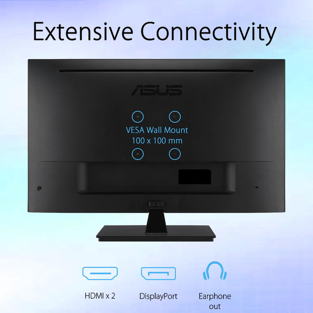 ASUS TUF 24" Gaming Monitor, FHD 1080p, Fast IPS, 240Hz, 0.3ms, AMD FreeSync Premium, G-SYNC Compatible, 99% sRGB, ELMB Sync, Eye Care, DisplayPort, HDMI, VESA Mount, Tilt Adjustment, Black