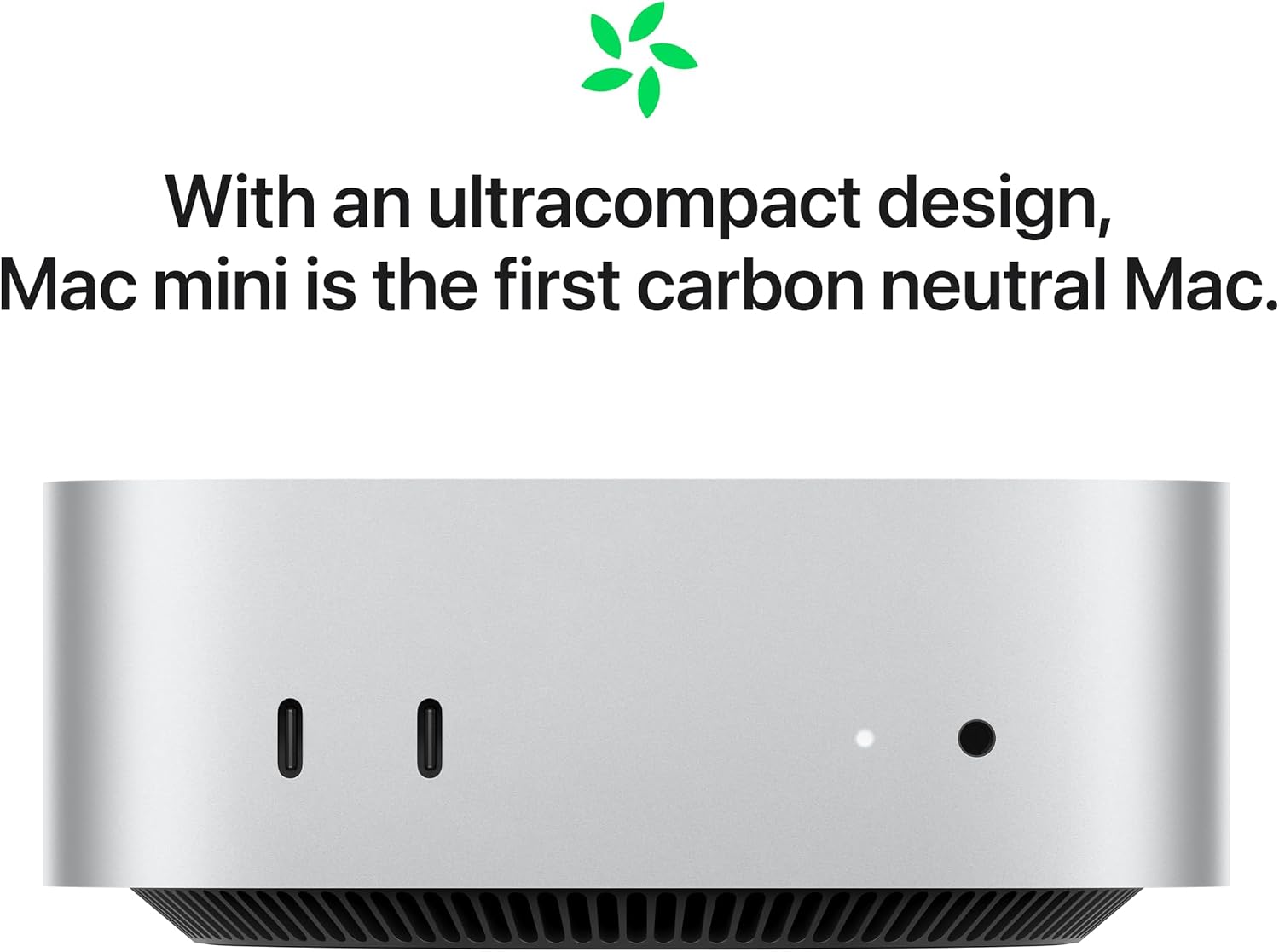 Apple 2024 Mac mini Desktop Computer with M4 chip with 10‑core CPU and 10‑core GPU: Built for Apple Intelligence, 16GB Unified Memory, 512GB SSD Storage, Gigabit Ethernet. Works with iPhone/iPad