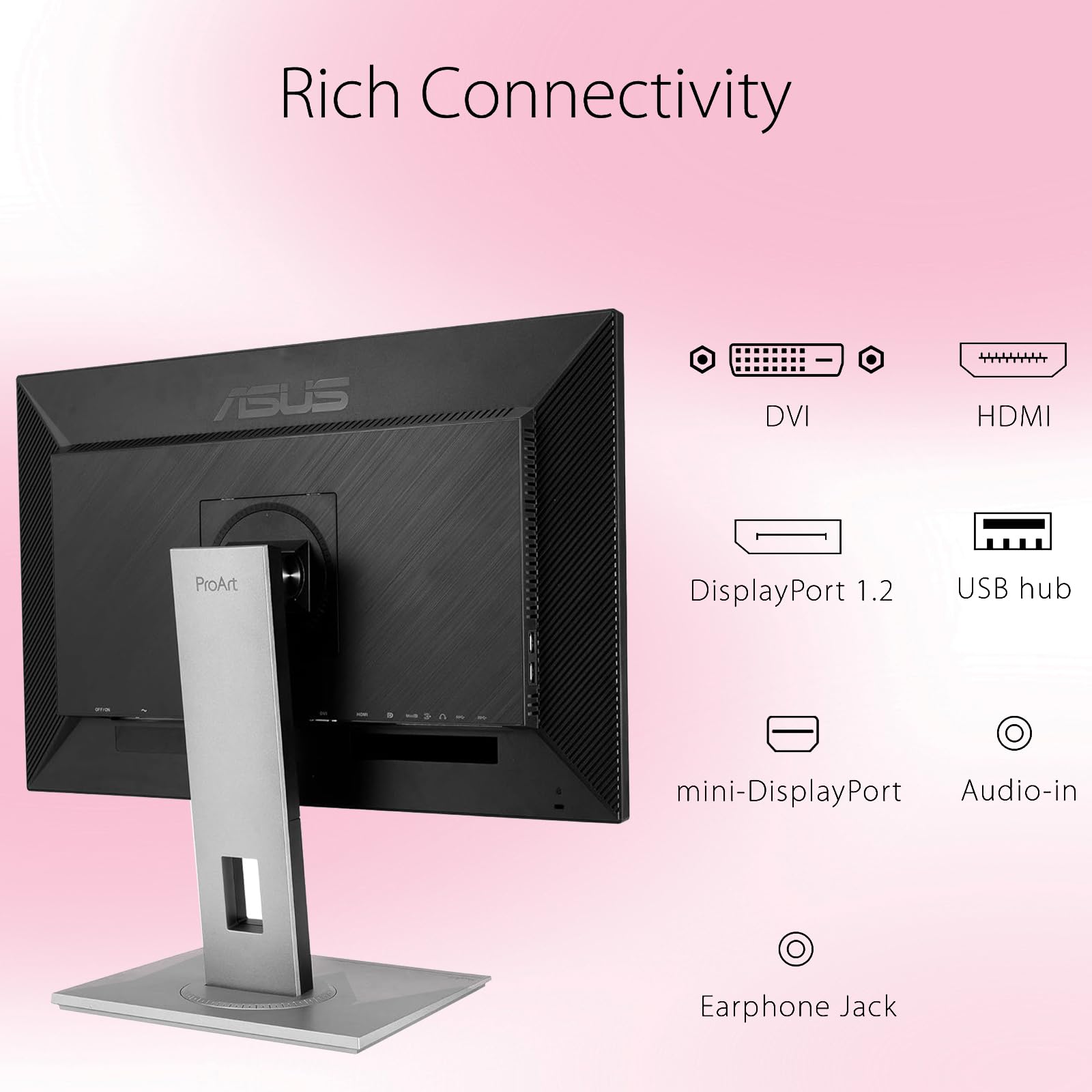 ASUS TUF 24" Gaming Monitor, FHD 1080p, Fast IPS, 240Hz, 0.3ms, AMD FreeSync Premium, G-SYNC Compatible, 99% sRGB, ELMB Sync, Eye Care, DisplayPort, HDMI, VESA Mount, Tilt Adjustment, Black