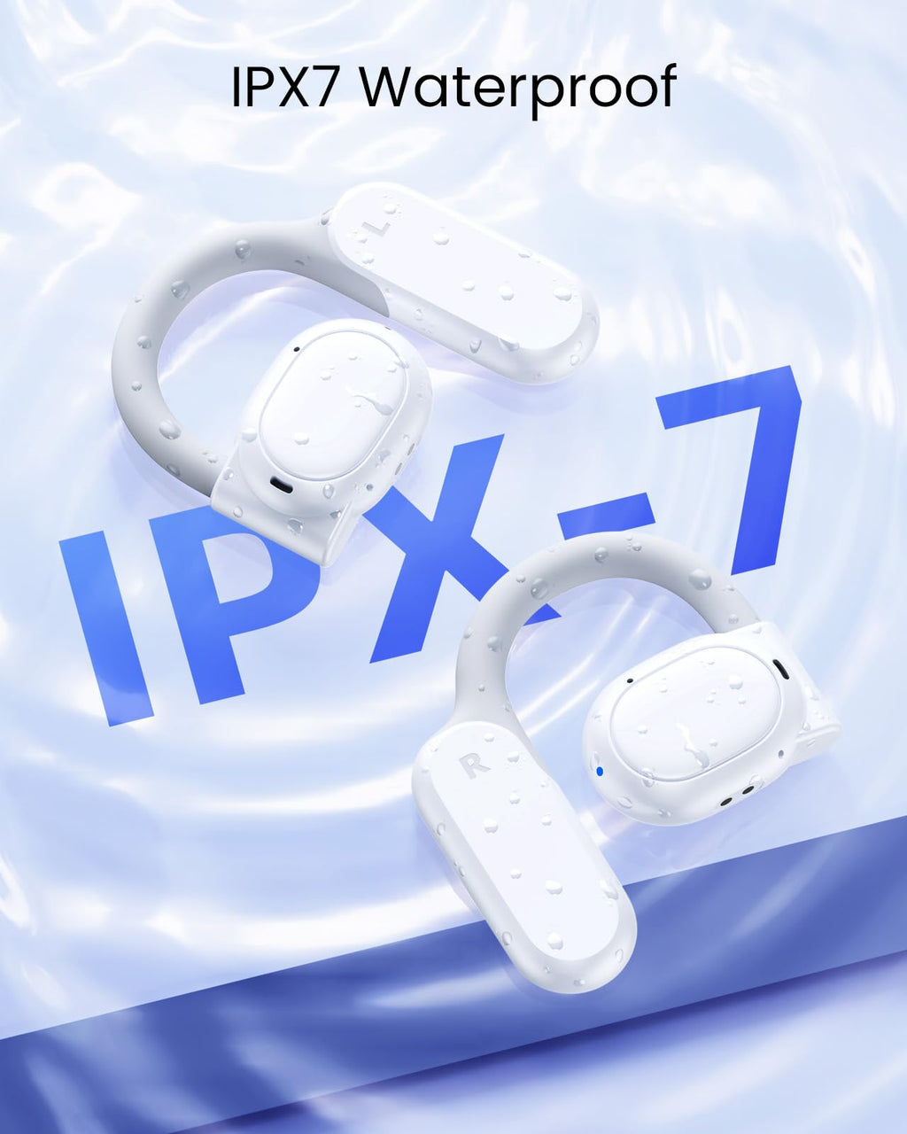 AI Translation Earbuds Real Time 164 Languages 80H Playtime Translator Ear Buds Audifonos Traductores Inglés Español Wireless Earphones Bluetooth AI Headphone for Travel Meeting Learning K08 Black