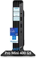 HP Pro Mini 400 G9 PC, i7-12700T, 32GB DDR5 RAM, 1TB SSD, Windows 11 Pro | Ultra-Compact Design Desktop Computer for Video Editing & Coding, Keyboard & Mouse Included, Windows 11 Pro