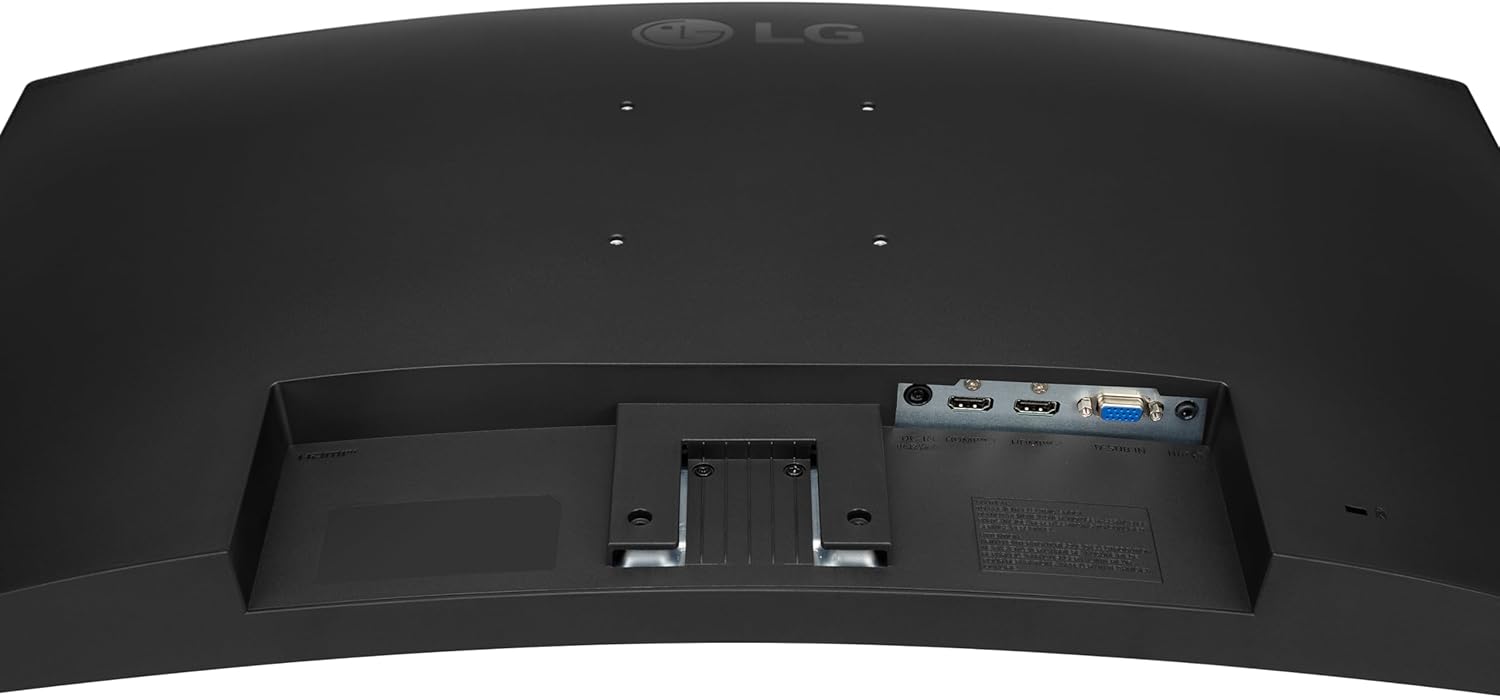 LG 32MR50C-B Curved Monitor 32-Inch FHD 100Hz AMD FreeSync OnScreen Control Dynamic Action Sync Black Stabilizer Tilt Stand (HDMI) - Black