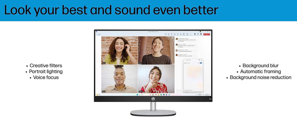 HP AI PC All-in-One Desktop 27" Touch IPS FHD Display, Intel Ultra 7-255U | ME2 Customized, 32GB/64GB DDR5,1TB/2TB SSD, FHD+IR Webcam, RJ-45, HDMI, Win 11 Pro) w/Wireless Keyboard & Mouse