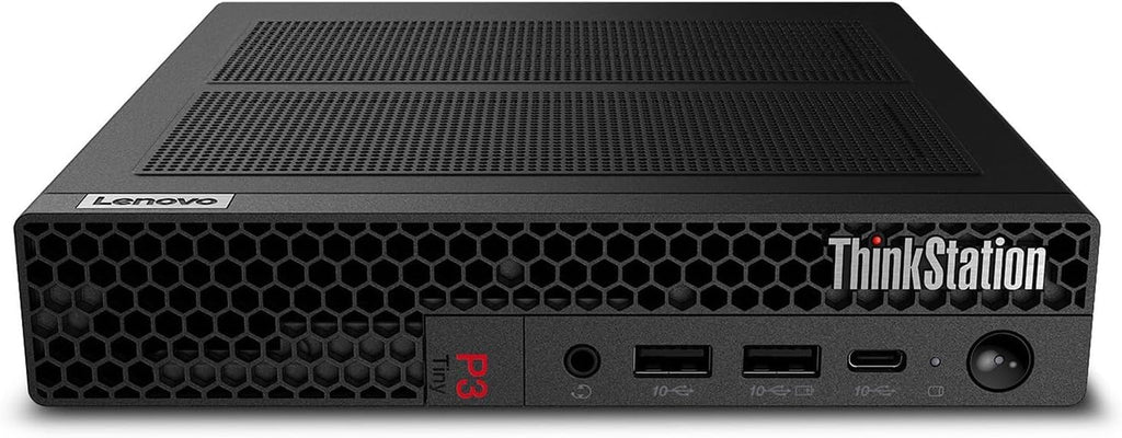 Lenovo ThinkStation P3 Tiny Mini Desktop PC, Intel 14-core i5-13500 | ME2 Customized 8GB/16GB/32GB DDR5, 256GB/512GB/1TB SSD, Intel UHD 770, WiFi 6E, RJ-45, BT 5.3, Win 11 Pro)w/USB KB & Mouse