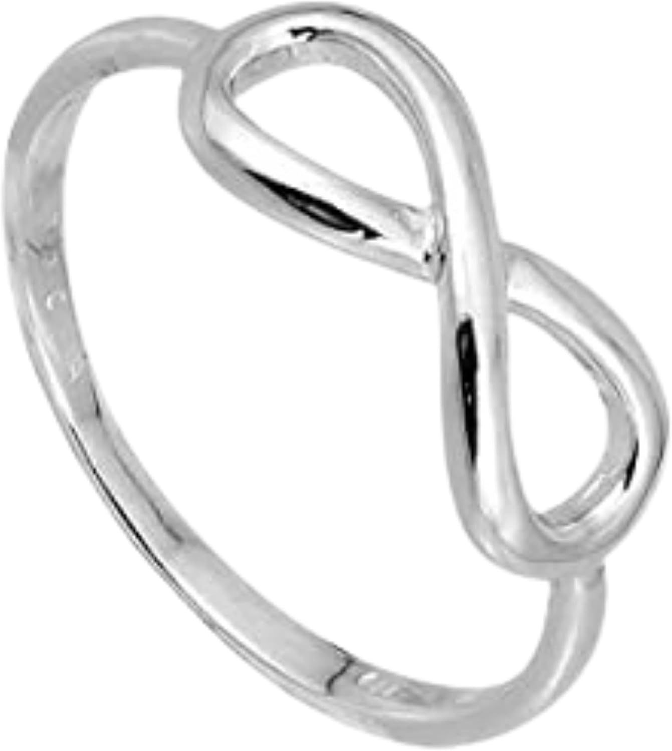 Bow Rings Infinity Rings for Women in Sterling Silver or 14k Gold - Fine Bow Jewelry Ribbon Ring - Valentines Day Bow Ring Gift for Her