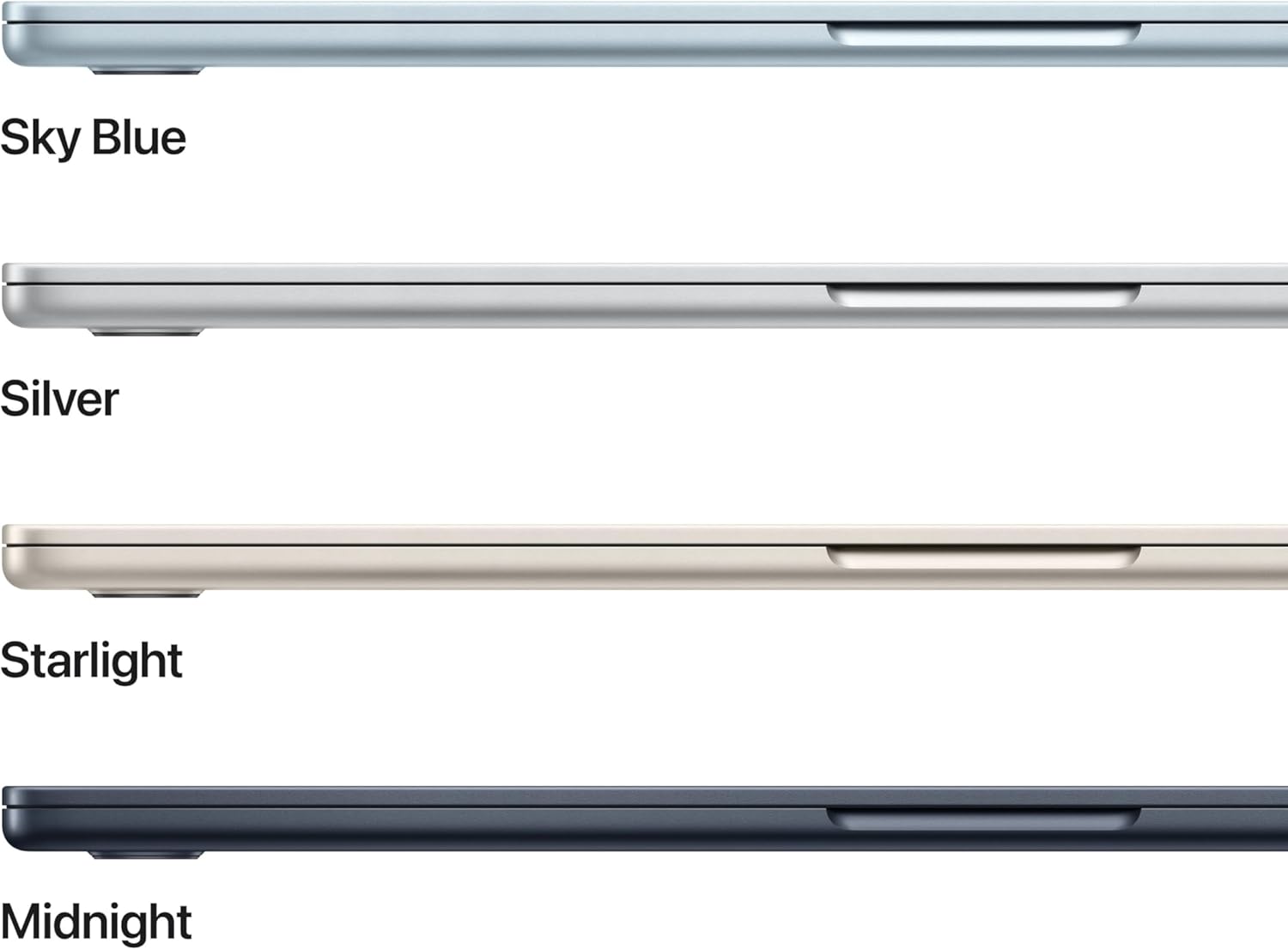 Apple 2026 MacBook Air 15-inch Laptop with M5 chip: Built for AI, 15.3-inch Liquid Retina Display, 16GB Unified Memory, 512GB SSD, 12MP Center Stage Camera, Touch ID, Wi-Fi 7; Sky Blue