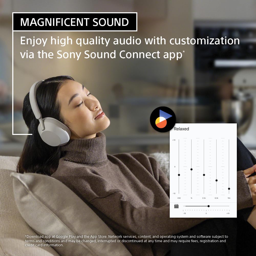 Sony WH-1000XM5 Premium Noise Cancelling Wireless Headphones, Black | Auto NC Optimizer, Up to 30 Hrs of Battery, Carrying Case, Crystal Clear Calls, Touch Control, Multipoint Connection