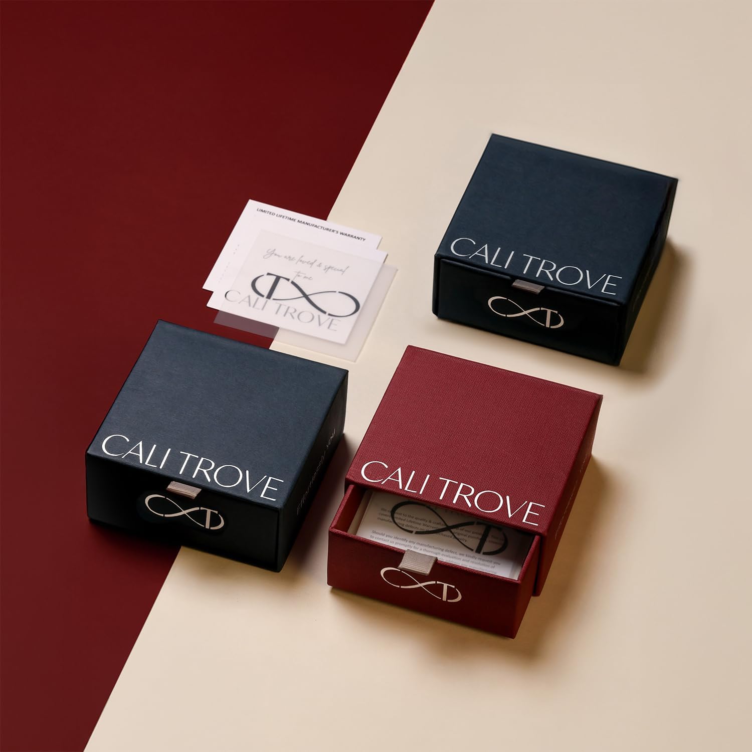 Cali Trove 1/20cttw Natural Diamond Promise Ring for Women in 10K Gold | Infinity Design with Round White Diamond Accents | Mother's Day Gift | White, Yellow or Rose Gold Jewelry with Infinity Sign