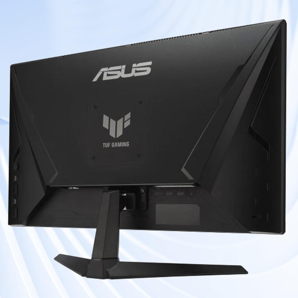 ASUS TUF 24" Gaming Monitor, FHD 1080p, Fast IPS, 240Hz, 0.3ms, AMD FreeSync Premium, G-SYNC Compatible, 99% sRGB, ELMB Sync, Eye Care, DisplayPort, HDMI, VESA Mount, Tilt Adjustment, Black