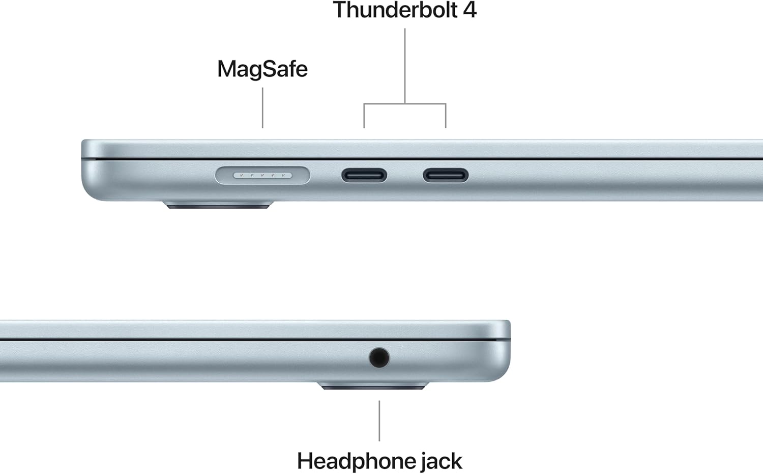 Apple 2026 MacBook Air 15-inch Laptop with M5 chip: Built for AI, 15.3-inch Liquid Retina Display, 16GB Unified Memory, 512GB SSD, 12MP Center Stage Camera, Touch ID, Wi-Fi 7; Sky Blue
