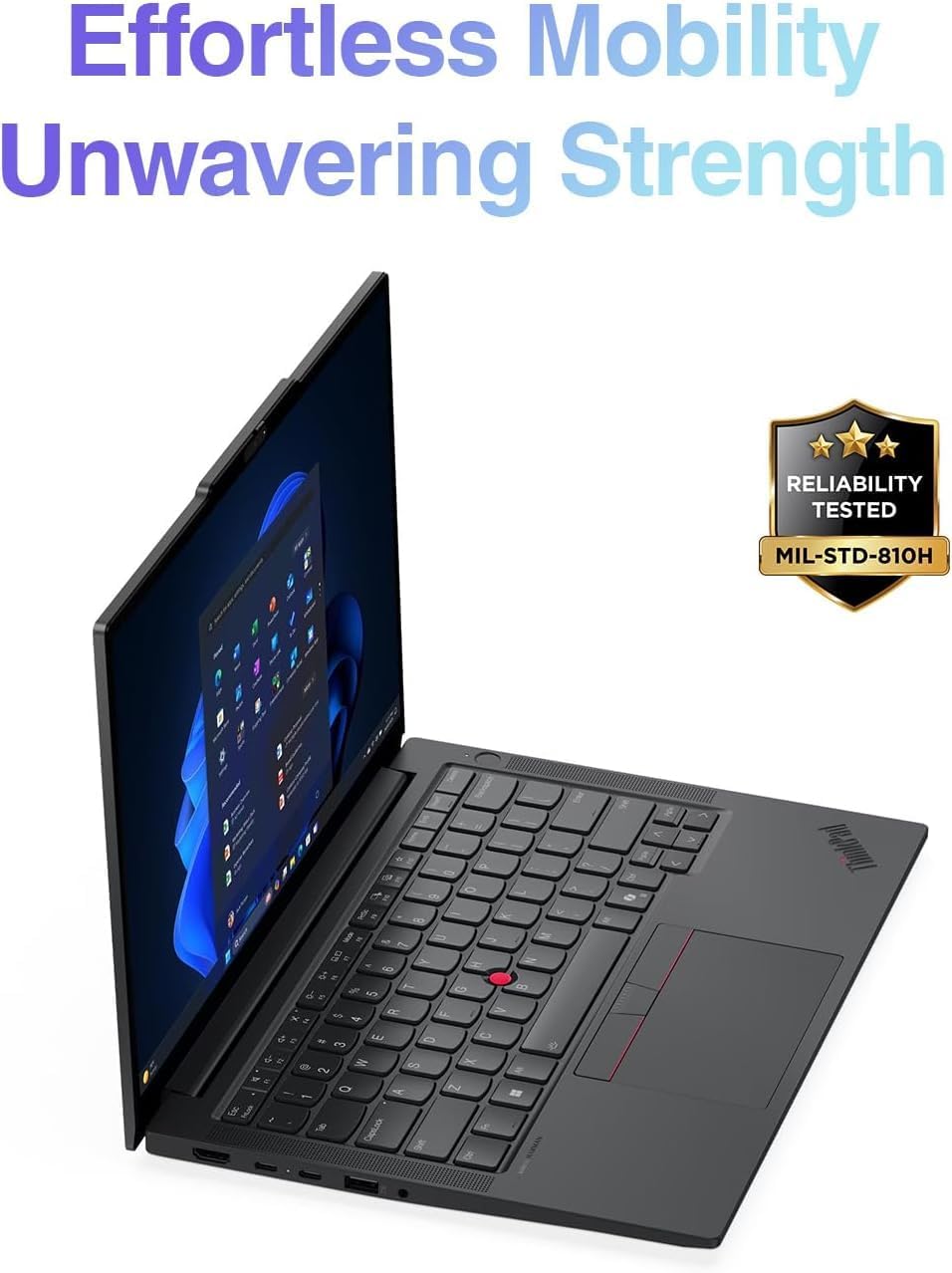 Lenovo 2026 ThinkPad E14 Gen 7 AI Copilot Business Laptop 14" FHD+ Display | AMD Ryzen 7 250, ME2 Customized 8GB/16GB/32GB/64GB DDR5 RAM, 512GB/1TB/2TB SSD, Backlit, FP, 5M RGB Webcam, TB4, Win 11 Pro
