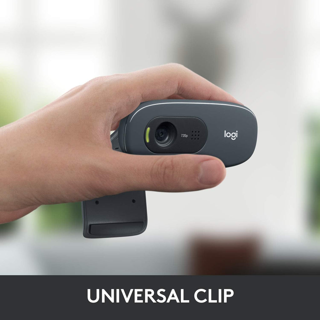 Logitech Brio 100 Full HD 1080p Webcam for Streaming and Meetings - White | 1080p with auto-light correction, built-in mic, privacy shutter, USB-A, compatible with Teams, Google Meet, Zoom and more