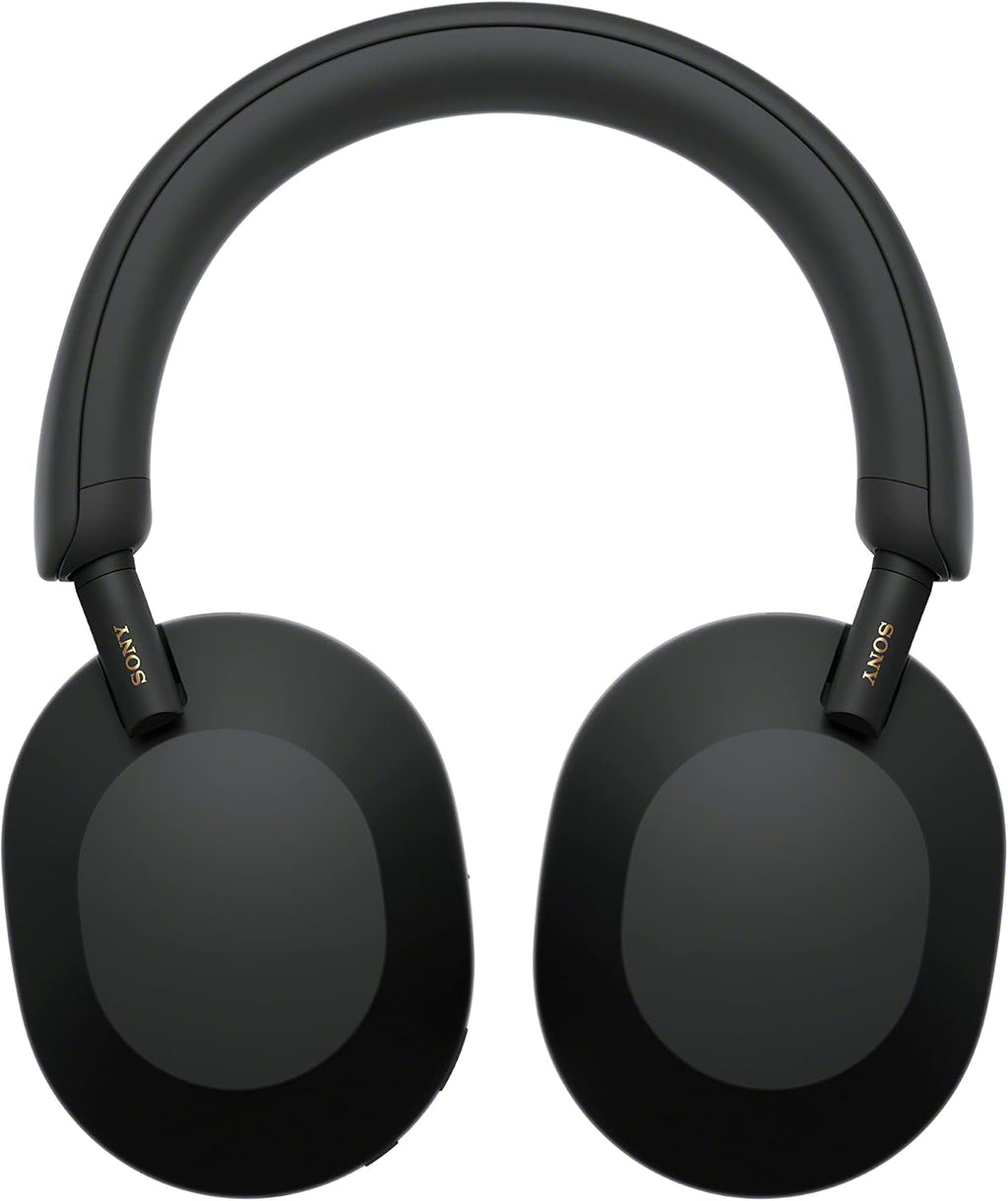 Sony WH-1000XM5 Premium Noise Cancelling Wireless Headphones, Black | Auto NC Optimizer, Up to 30 Hrs of Battery, Carrying Case, Crystal Clear Calls, Touch Control, Multipoint Connection