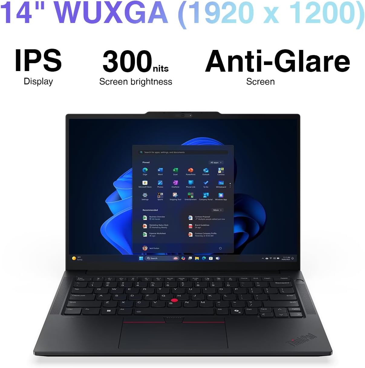 Lenovo 2026 ThinkPad E14 Gen 7 AI Copilot Business Laptop 14" FHD+ Display | AMD Ryzen 7 250, ME2 Customized 8GB/16GB/32GB/64GB DDR5 RAM, 512GB/1TB/2TB SSD, Backlit, FP, 5M RGB Webcam, TB4, Win 11 Pro