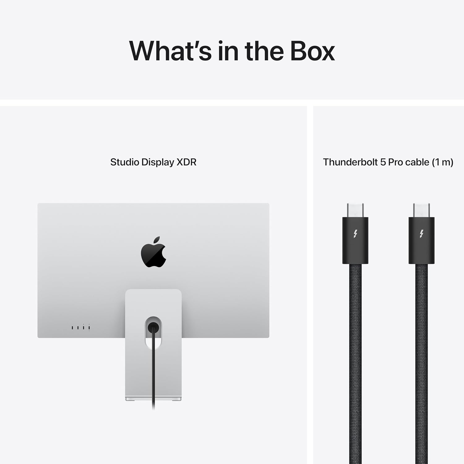 Apple Studio Display: Standard Glass, VESA Mount Adapter with AppleCare+ (3 years)