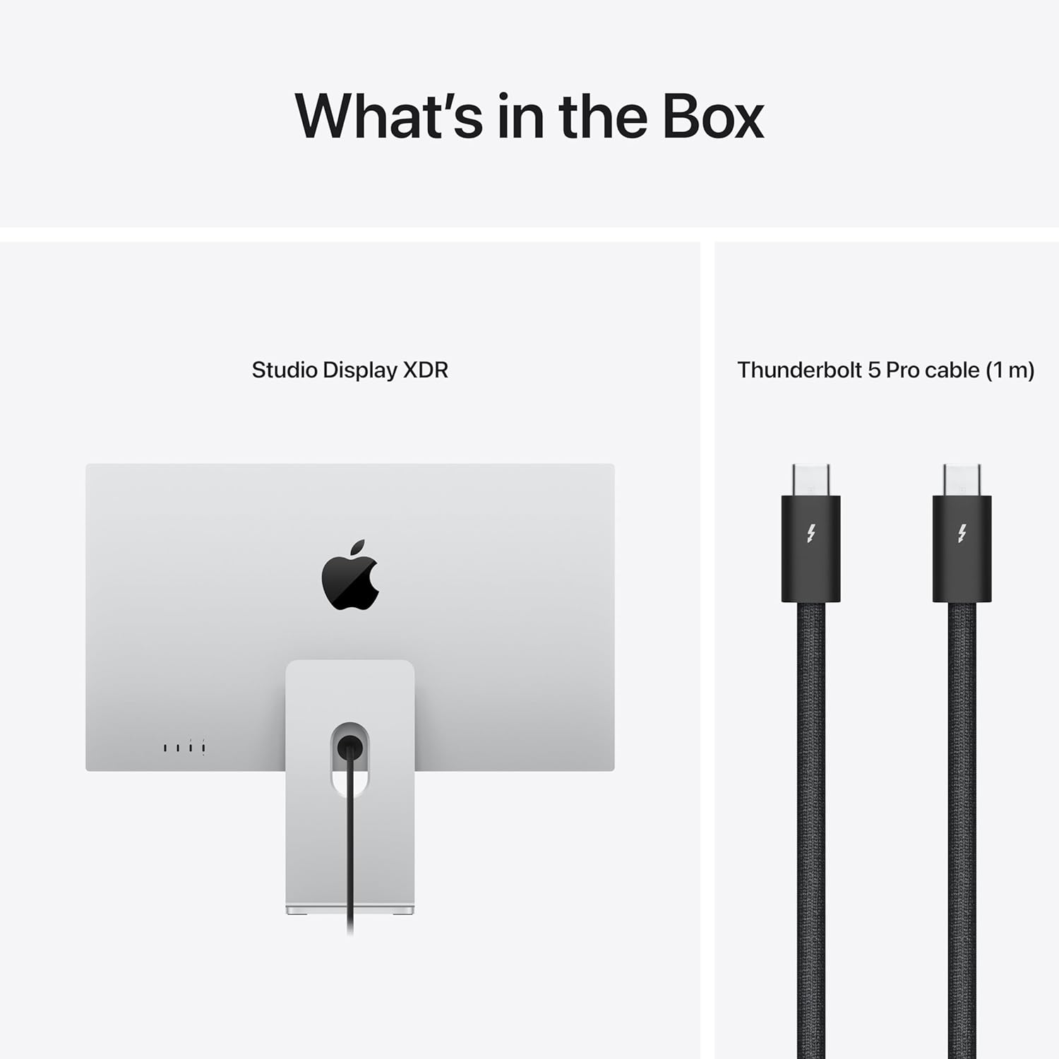 Apple Studio Display: Standard Glass, VESA Mount Adapter with AppleCare+ (3 years)
